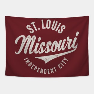 St Louis Missouri Independent City Tapestry