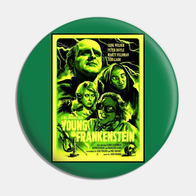 Young Frankenstein - Alternate Pin by BigOrangeShirtShop