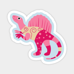 Cartoon Spinosaurus Magnet