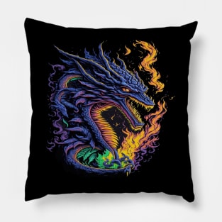 Night Dragon Pillow