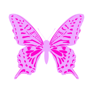 Butterfly, pink T-Shirt