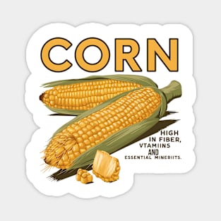 Corn With Health Benefits Magnet