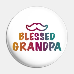 Blessed Grandpa Pin