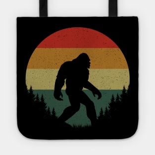 Bigfoot Retro Sunset Tote