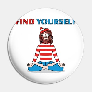 Find Yourself You Wally Pin