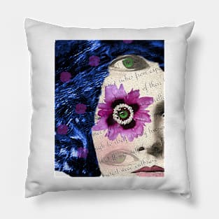 Poppy Face Pillow