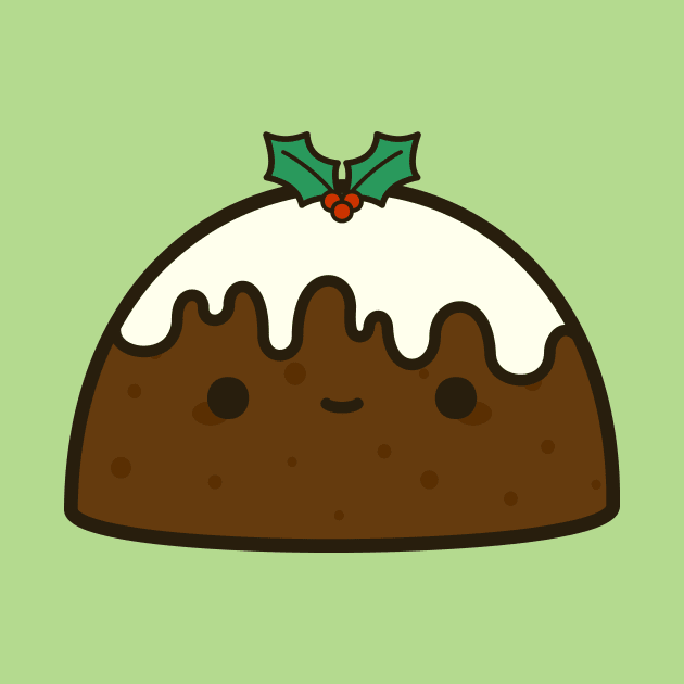 Cute Christmas pudding by peppermintpopuk