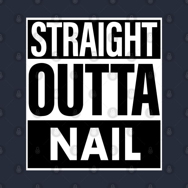 Nail Name Straight Outta Nail by ThanhNga