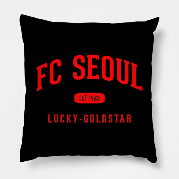 FC Seoul Pillow by CulturedVisuals