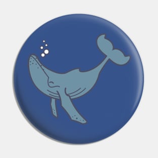 The Happy Humpback Pin