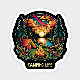 Camping life Magnet