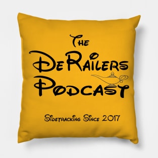 DeRailers Podcast Magical Logo Pillow