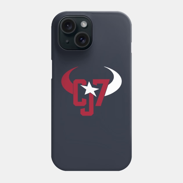 CJ Stroud 7, Houston Football design Phone Case by FanSwagUnltd