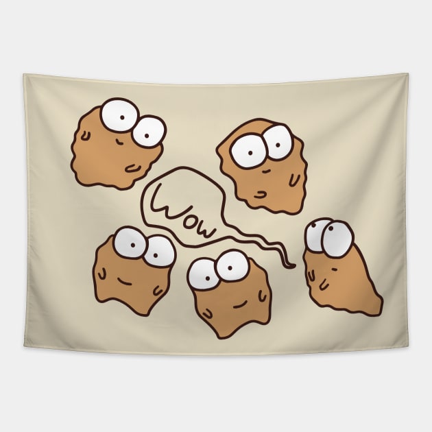 Funny Little Creatures Tapestry by Natalya Svetlova