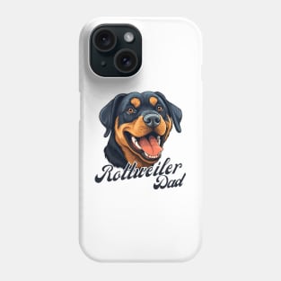 Rottweiler Dad T-Shirt - Dog Lover Gift, Pet Parent Apparel Phone Case