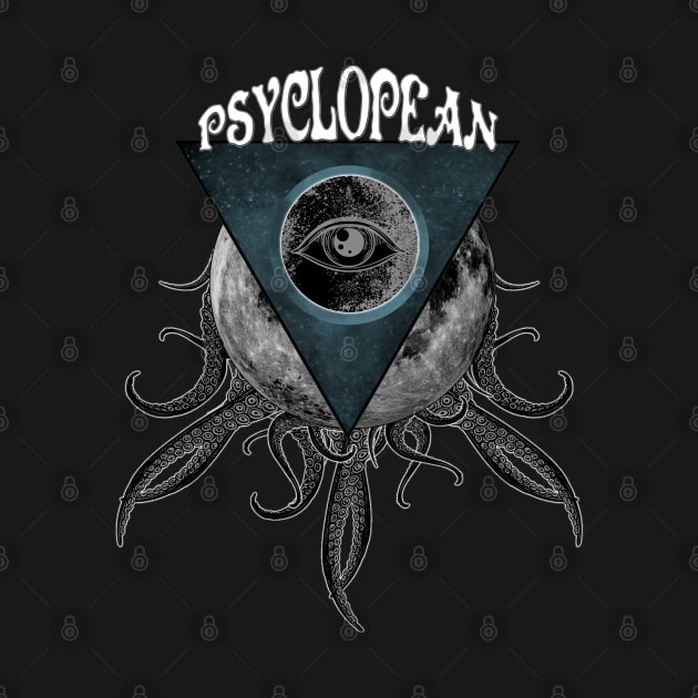 Psyclopean - New Logo Lovecraft design dark ambient dungeon synth by AltrusianGrace