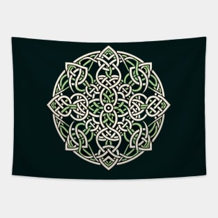Eternal Celtic Knotwork Mandala Art 2 Tapestry