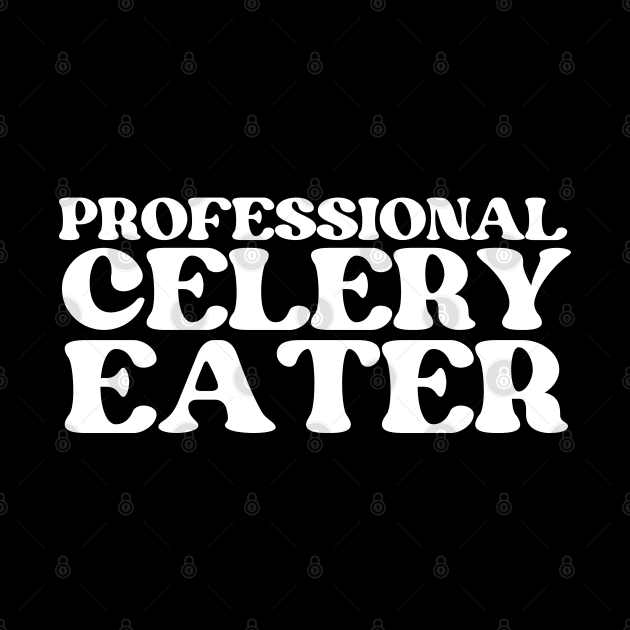 Professional Celery Eater by HobbyAndArt