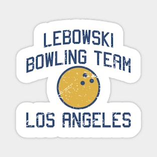 Lebowski Bowling Team Los Angeles Magnet