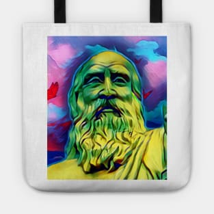 Diogenes Colourful Portrait | Diogenes Artwork 7 Tote