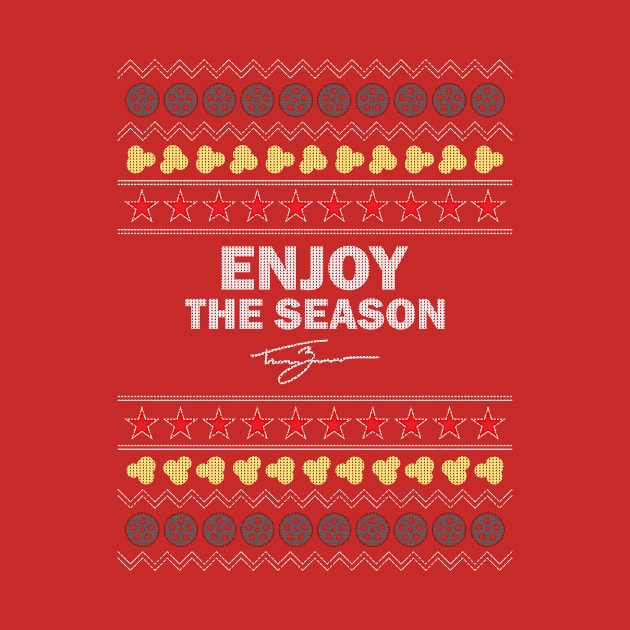 Tanner Zipchen - Enjoy the Season (Holiday Sweater) by TheClementW