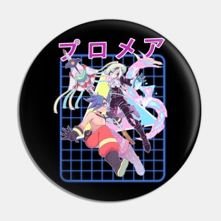 Classic Art Characters Japanese Anime Pin