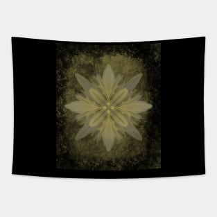 Gold flower Tapestry