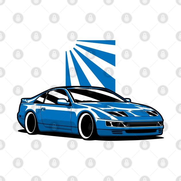 Blue 300ZX JDM by KaroCars