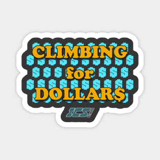 Climbing for Dollars - The Running Man Magnet