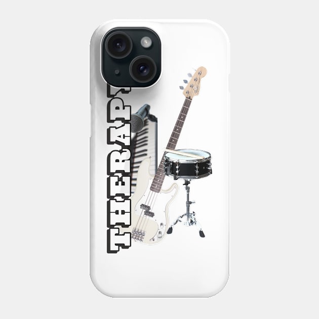 Music Therapy Phone Case by Rockers Media