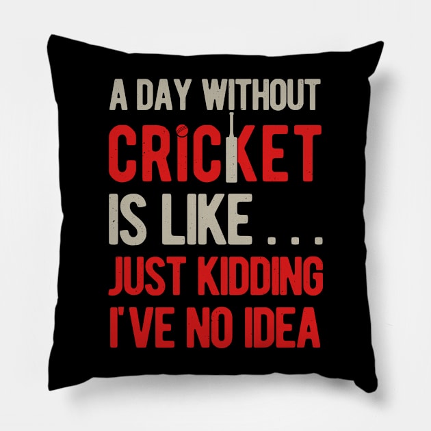 Cricket Fan Pillow by Crea8Expressions