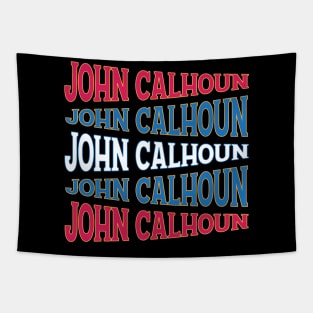 NATIONAL TEXT ART JOHN CALHOUN Tapestry