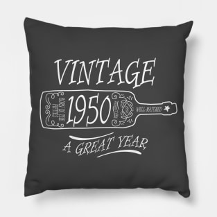 Vintage 1950 Pillow