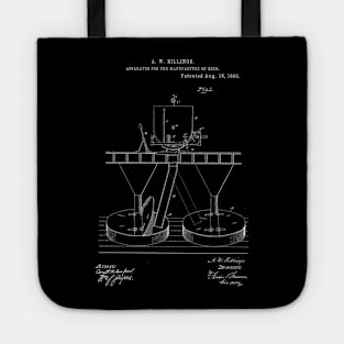 Apparatus for the Manufacture of Beer Vintage Patent Hand Drawing Tote