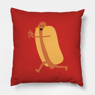 Crying Mustard Sausage Pillow