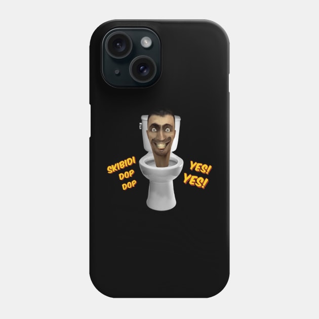 Skibidi Weirdo Guy Phone Case by RKBJJ