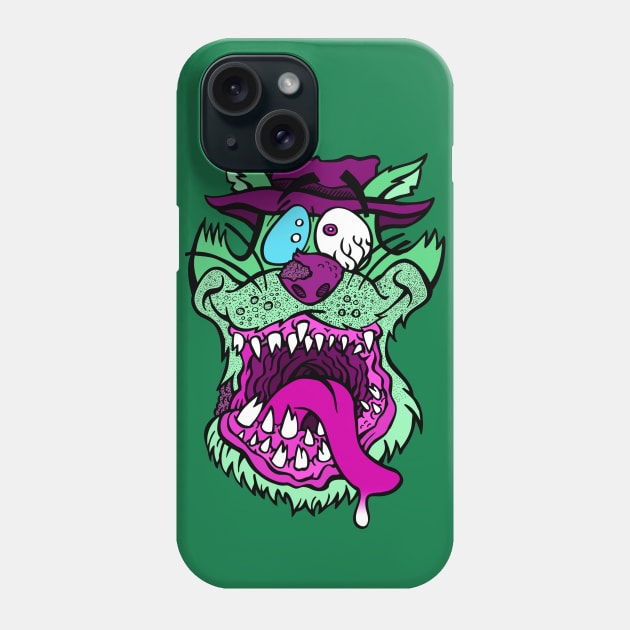 Snappy Tomb Cat Phone Case by rossradiation