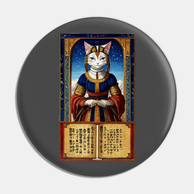 Medieval Kitty Pin by Jason's Finery