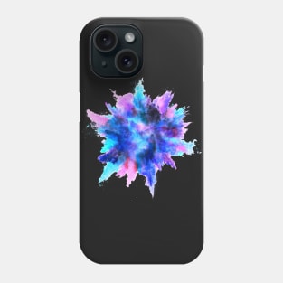 Blue Dust Explosion Phone Case