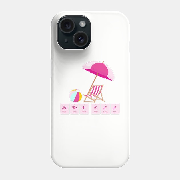 Beach Off! Phone Case by Fun with Science