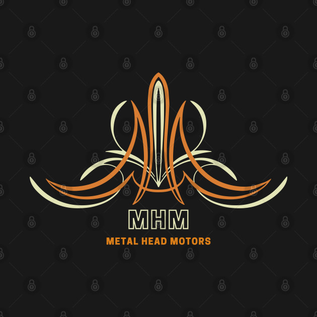 Metal Head Motors - Shaken Skull by Nimrod Funk