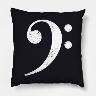 Bass Clef Pillow