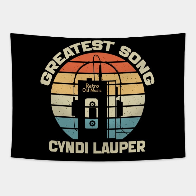 Cyndi Lauper Tapestry by TeknologiModern