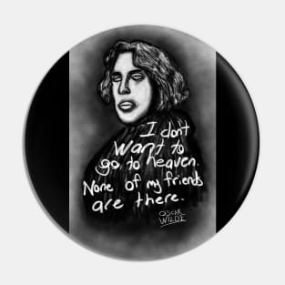 Oscar Wilde Drawing Pin