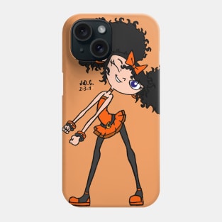 Izzy Orange Phone Case