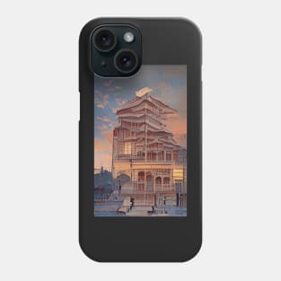 Stunning Ukiyo-e Architecture: Japanese Art Prints Phone Case