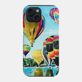 Hot air balloon Phone Case