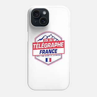 Col du Télégraphe Cycling France Phone Case