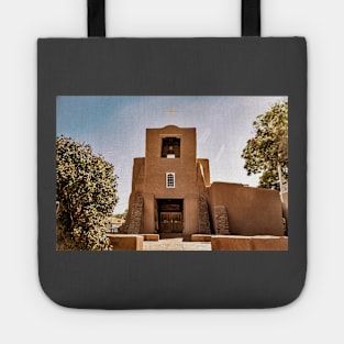 The San Miguel Mission in Santa Fe Tote