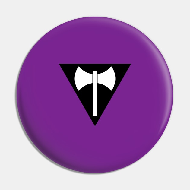 Lesbian Pride Flag Pin by sovereign120